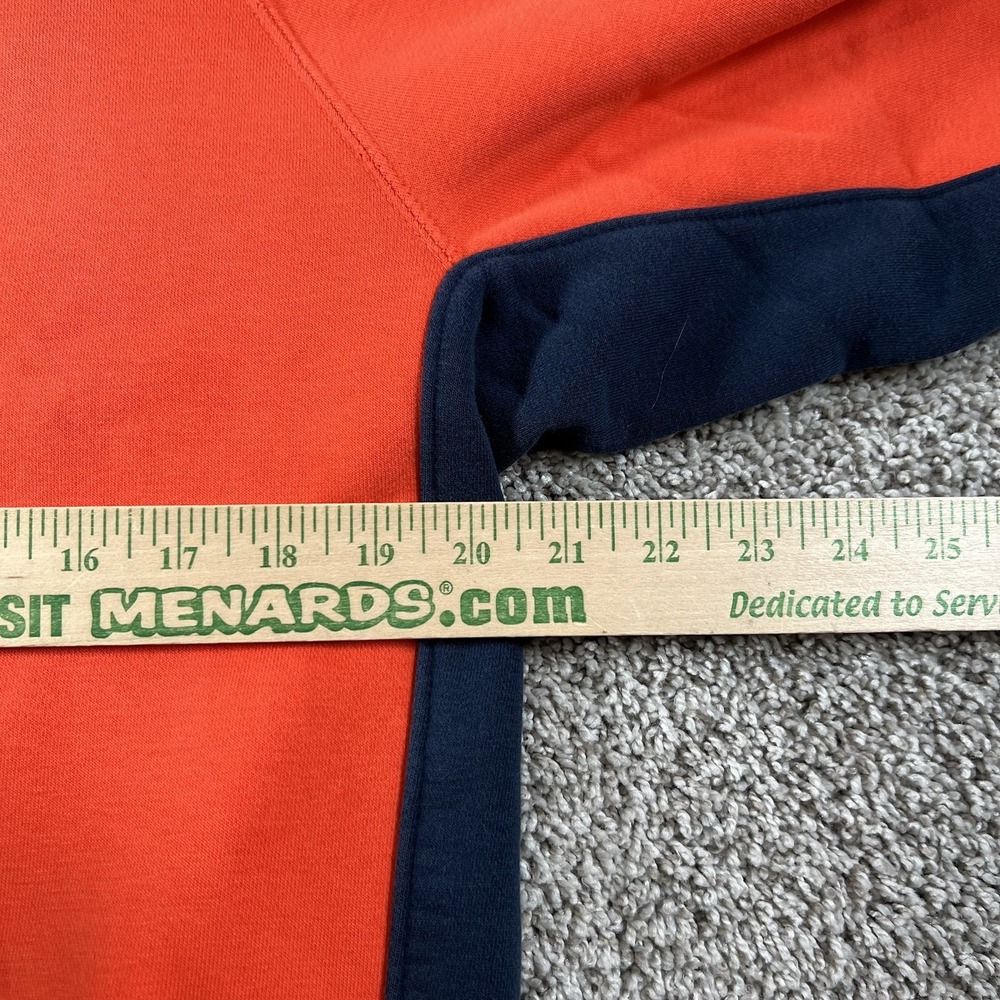 Vintage Fighting Illini Columbia Sweater Mens‎ Medium Embroidered Logo Hoodie - Picture 9 of 11